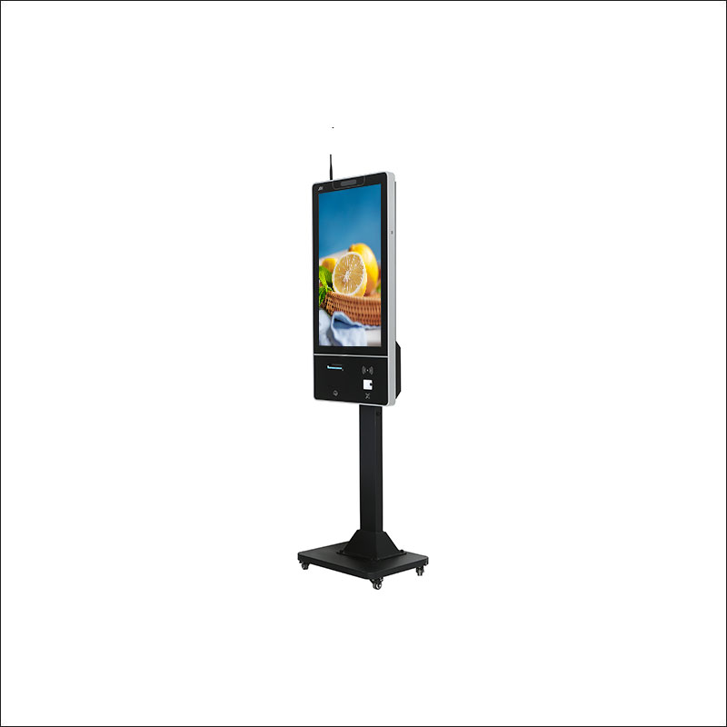 Kiosk mit Multi-Touch-Bodenständer