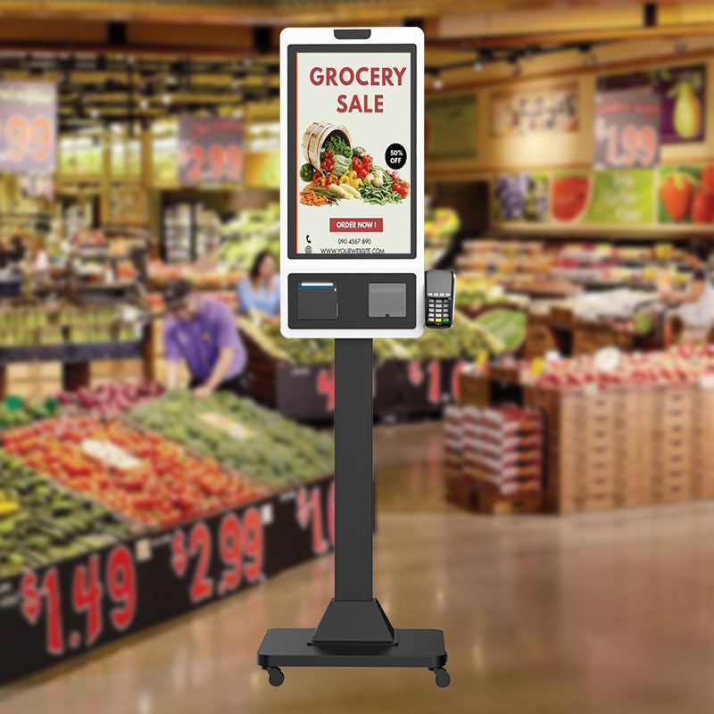 Unbemannter Store Smart Self Payment Checkout Kiosk